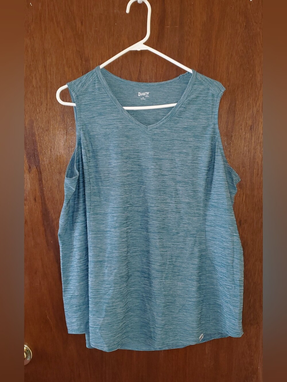 Duluth Trading Co Armachillo Cooling V-Neck Tank Sz 1x